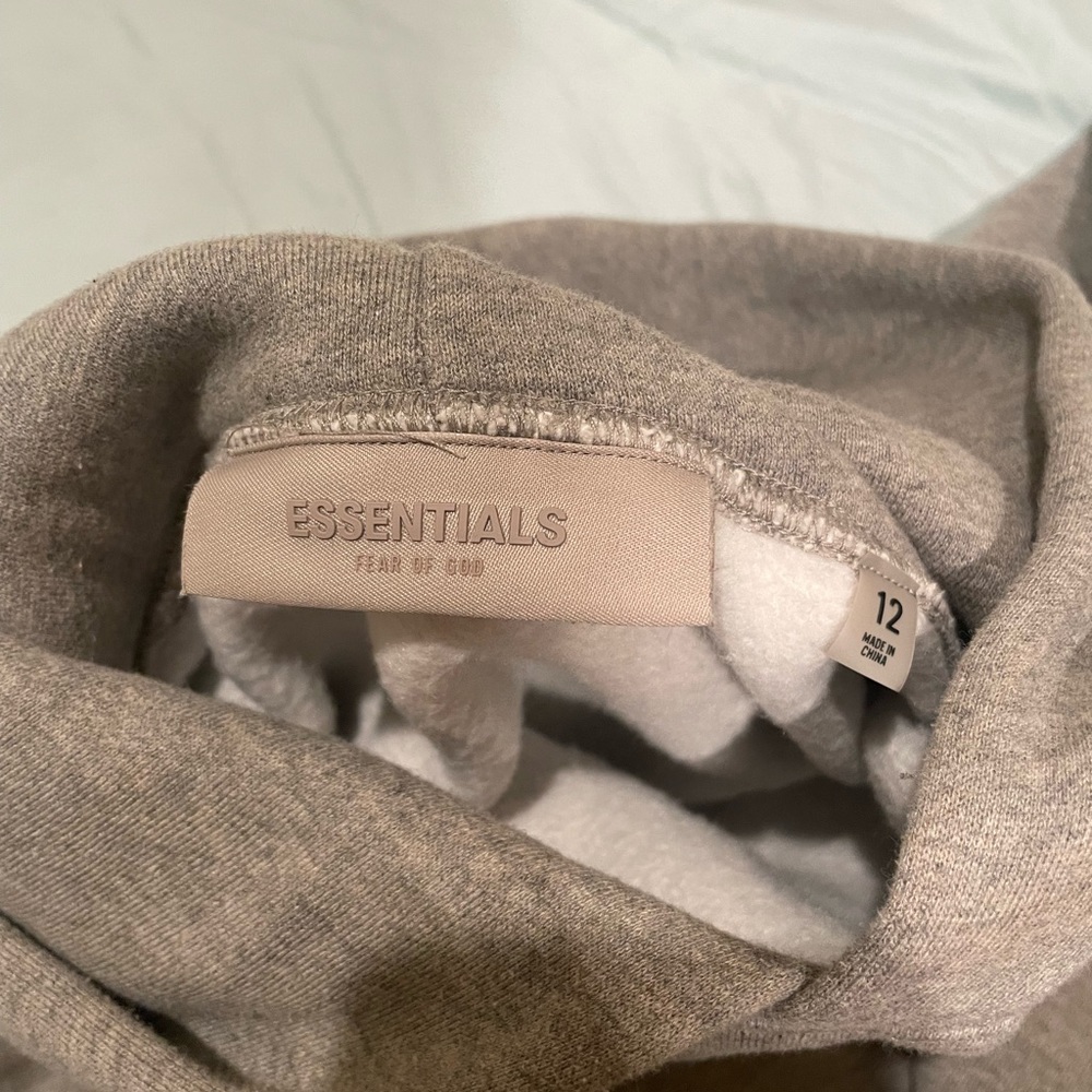 Gray Essential hoodie